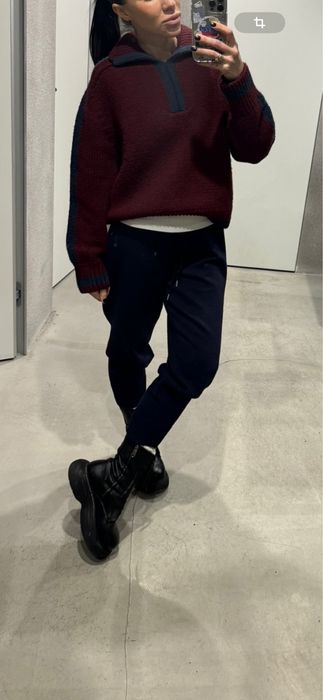 Светр Zara бордовий