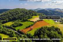 Działka w górach, budowlana (MPZP), Beskid Wyspowy, widokowa