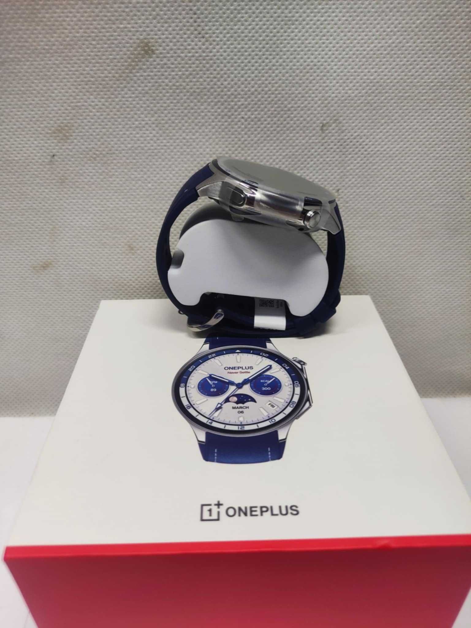 Smartwatch OnePlus Watch 2 NFC WiFi Blue NOWY!Gwarancja do 29.06.2027!