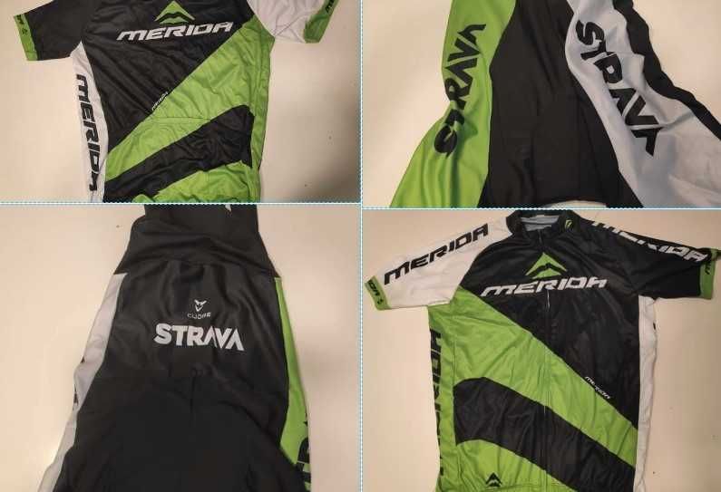 Equipamanto ciclismo Merida/Strava.