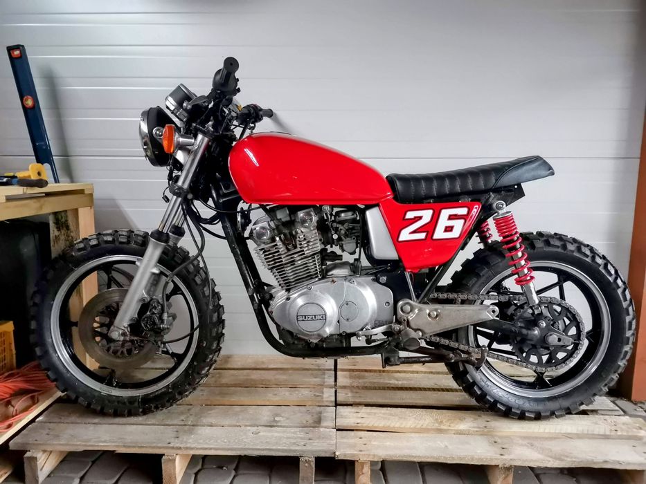 Suzuki GS 450 Scramber Cafe Custom