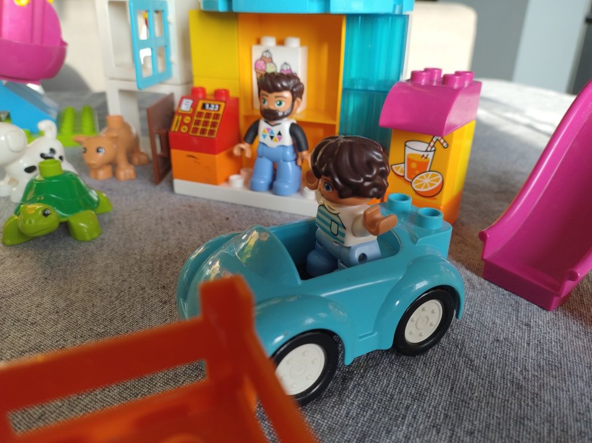LEGO Duplo wesołe miasteczko zwierzęta zestaw