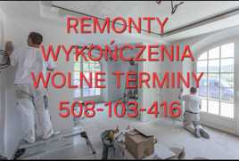 Remonty malowanie elewacji dachów gładzie glazurnik układanie paneli