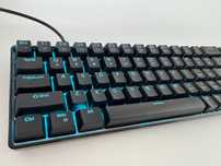 PROMOCJA! Klawiatura gamingowa mechaniczna 68 klawiszy RGB Blue Switch
