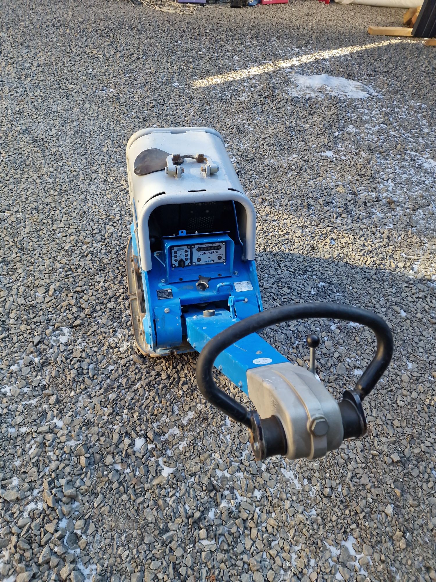 Weber CR7  silnik SUPRA HATZ ubijarka zageszccarka płyta 500kg 2022r