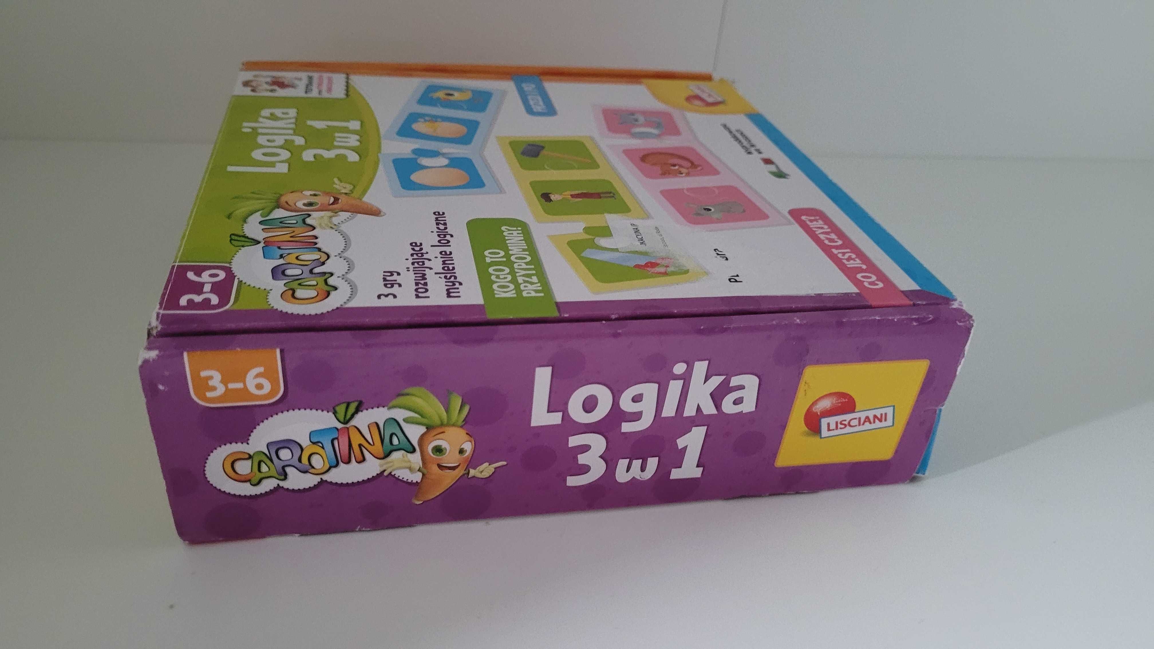 Gra Puzzle Carotina Logika 3w1 gra logiczna