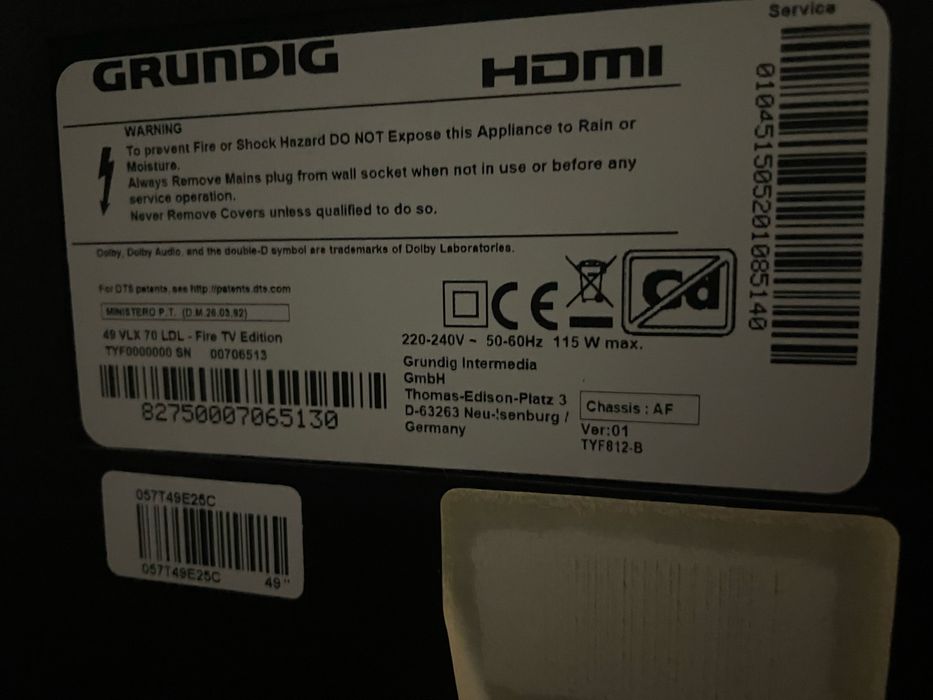 Телевізор Grundig 50 Smart TV 4K