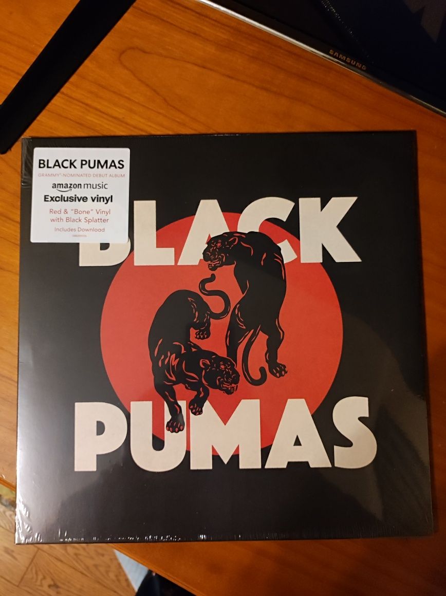 Вінілова платівка кольоровий вініл Black Pumas Amazon Red Bone Black