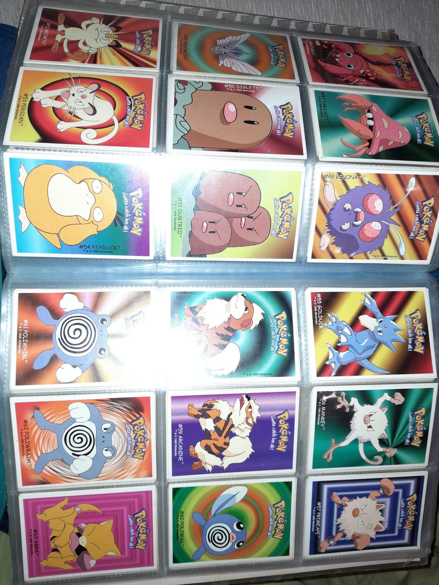 Coleção  Pokemon cartões  1 edição
