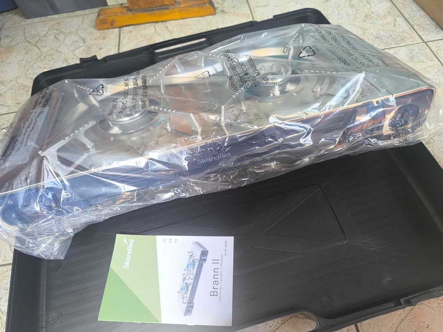 Nowa kuchenka 2 palnikowa turystyczna Skandika - OKAZJA
