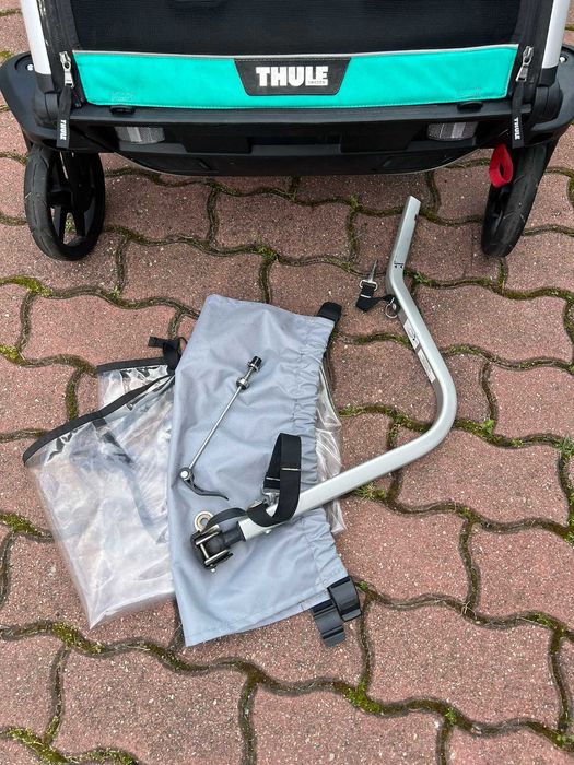 Przyczepka rowerowa dwuosobowa Thule Chariot Lite 2 (możliwa wysyłka)