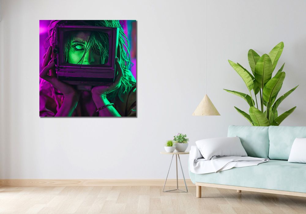 Obraz 100x100cm Spójrz i Zobacz