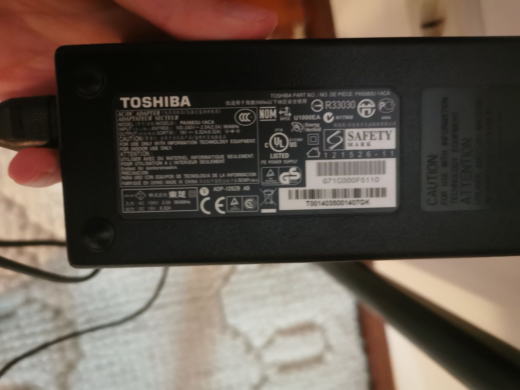 Portátil Toshiba