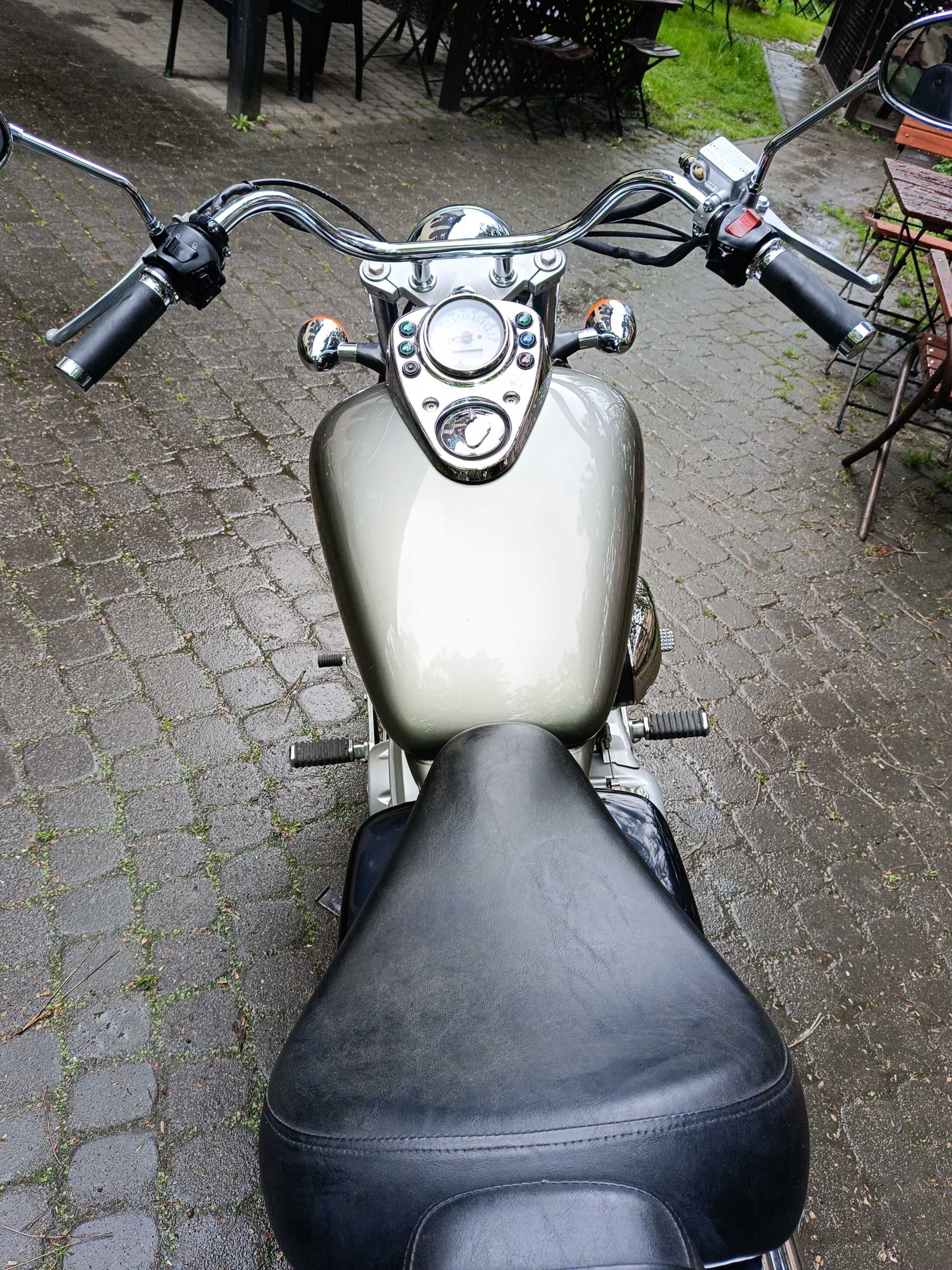 Honda shadow 125 rok 1999 przebieg 16800 stan bdb