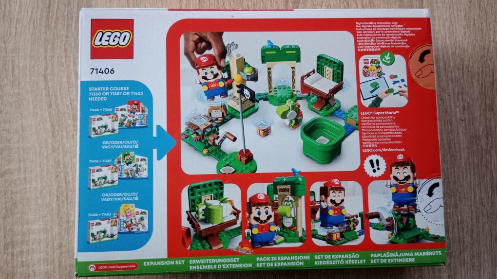 LEGO Mario 71406 - dom prezentów Yoshiego