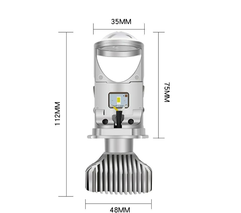 Светодиодные Мини линзы Н4 LED mini Led Lens Bi Led