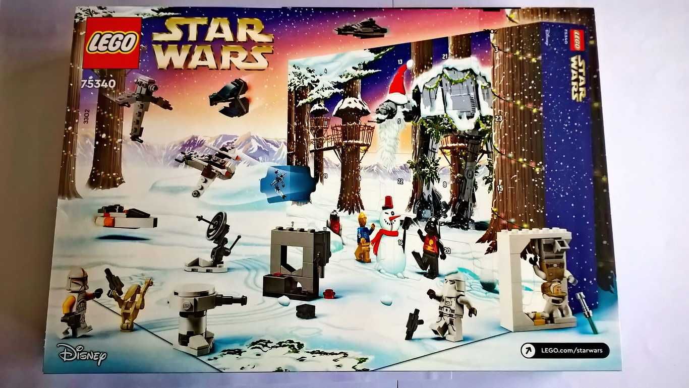 Lego Star Wars 75340 Advent Calendar 2022 selado