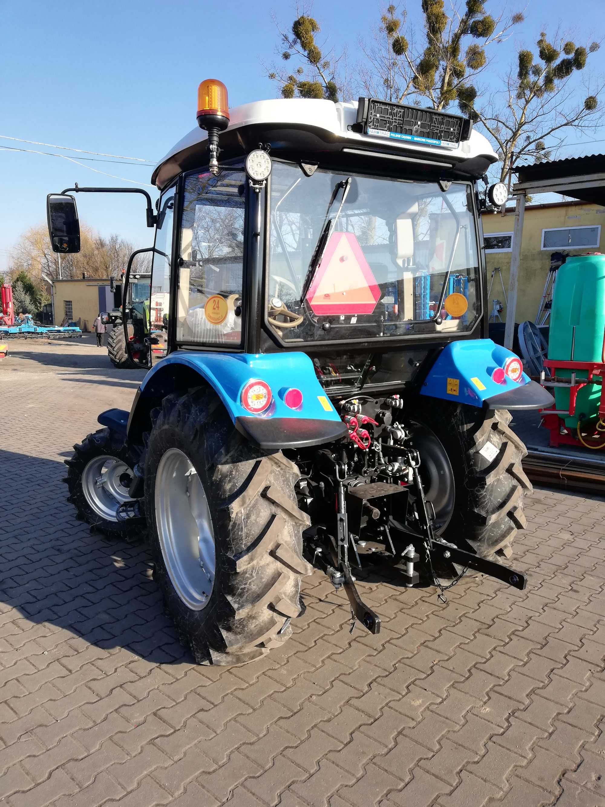 OD RĘKI !!! Ciągnik rolniczy FARMTRAC 555 DTc