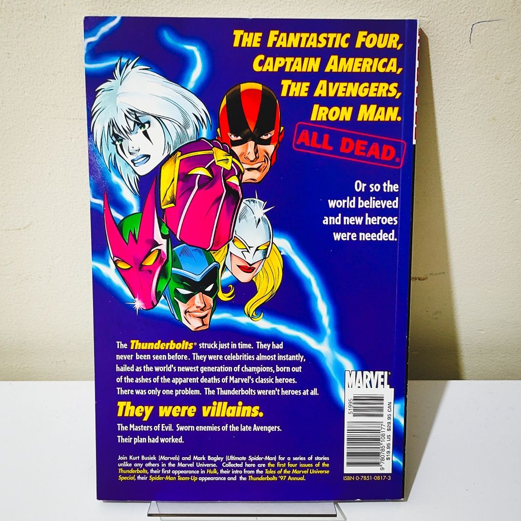 Thunderbolts - justice , like Lightning