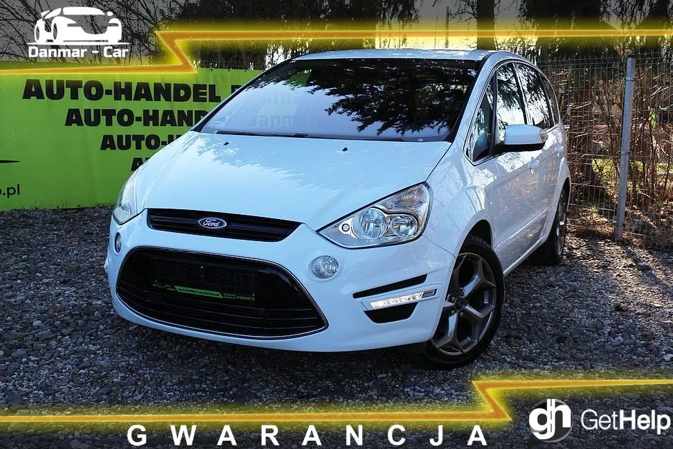 Ford S-Max ledy, navi, skóry, 7 osobowy • Gwarancja