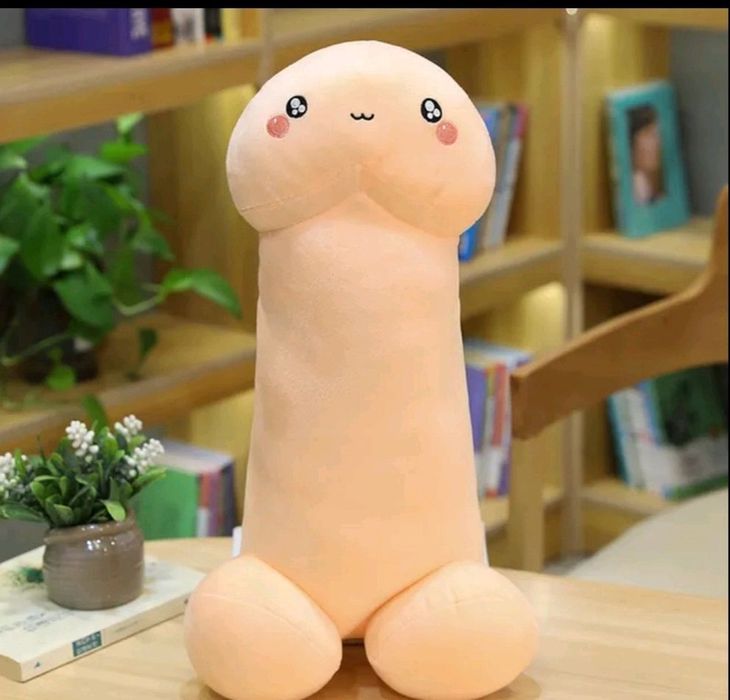 Игрушка плюшевый член