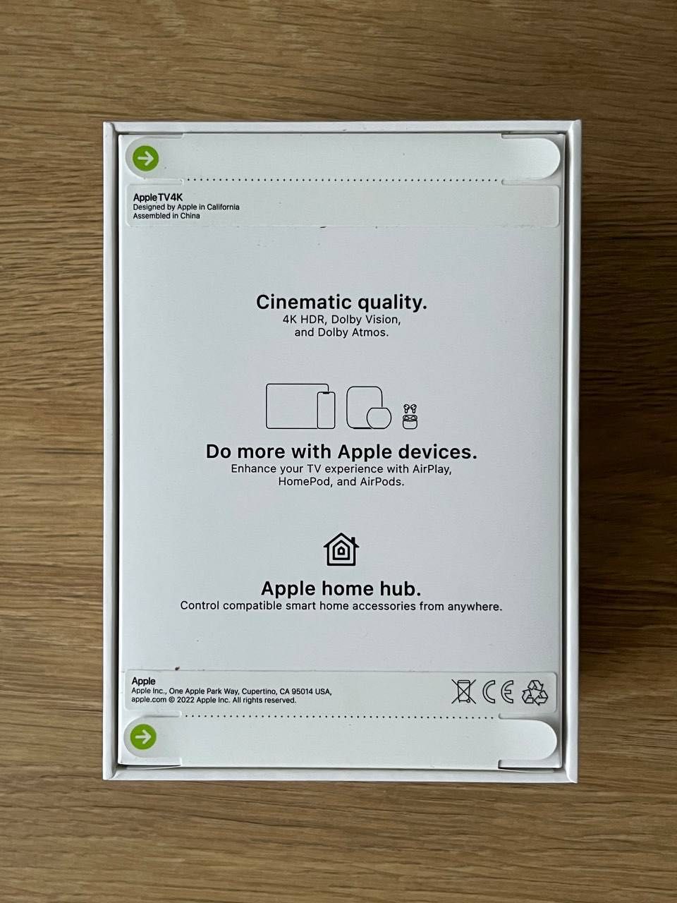 Медіаплеєр приставка Apple TV 4K 2022 64GB Wi Fi (MN873)