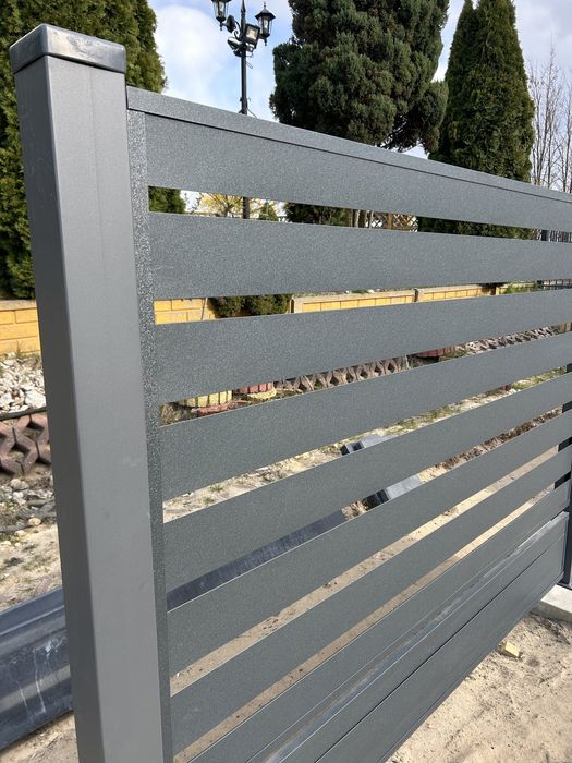 Nowoczesne modułowe przęsła ogrodzeniowe modułowe brama furtka