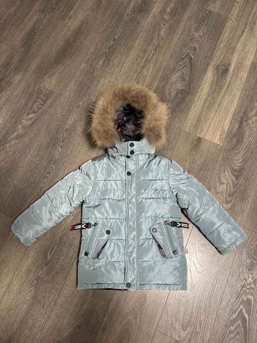 Пуховік зима для модного хлопчика
