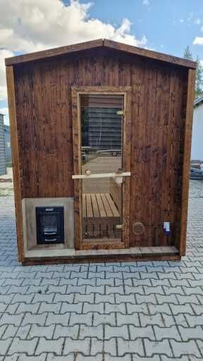 Sauna ogrodowa gotowa
