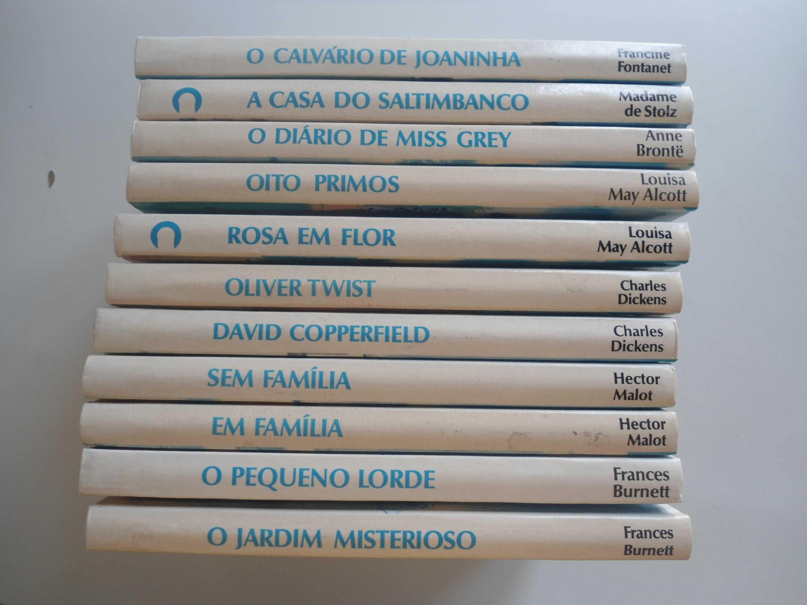 Coleção de livros Juvenis (década de 80)