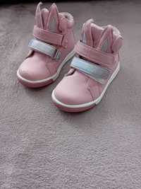 Różowe zimowe buty dla dziewczynki Wojtylko rozm.22