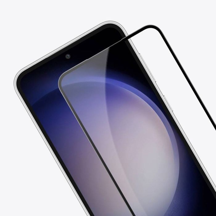 Szkło hartowane 5D do Galaxy S23 FE 5G z czarną ramką