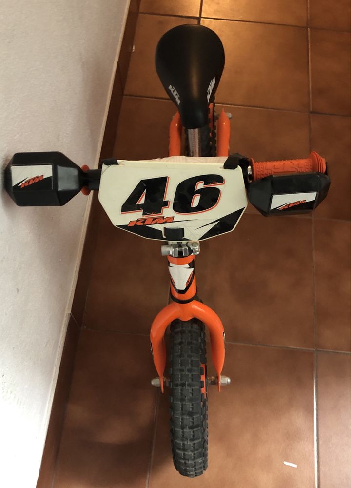 Bicicleta criança KTM