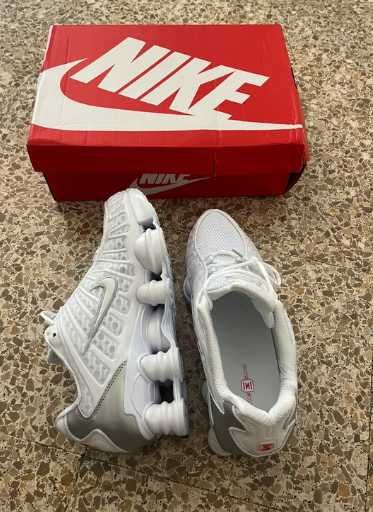 Buty damskie Trampk Nike_Shox_TL_White R.45
