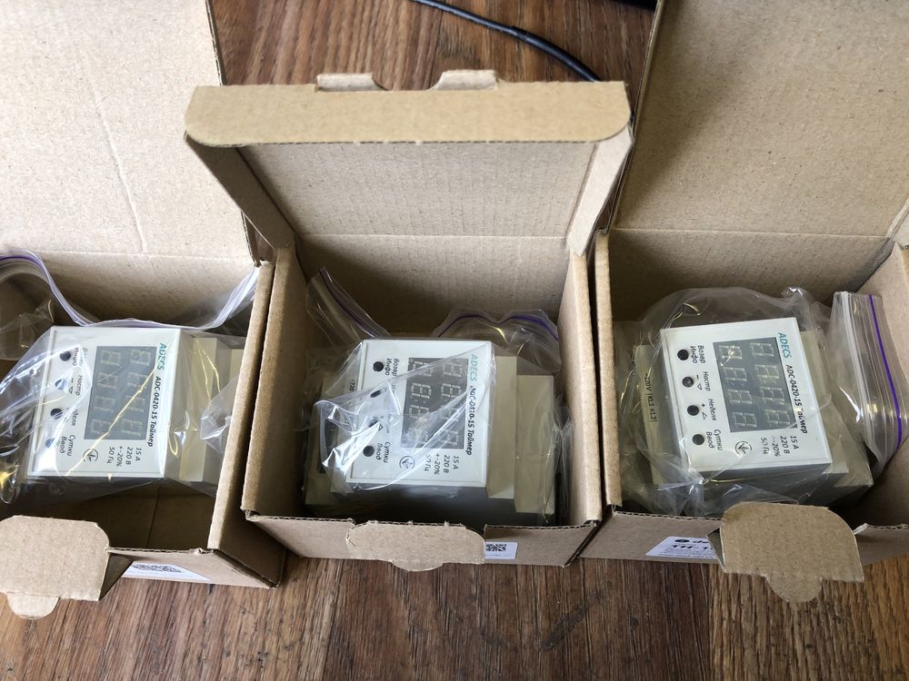 Таймер Реле Часу на Din-рейку Adecs ADC-0420-15 ADC-0410-15 ОПТ