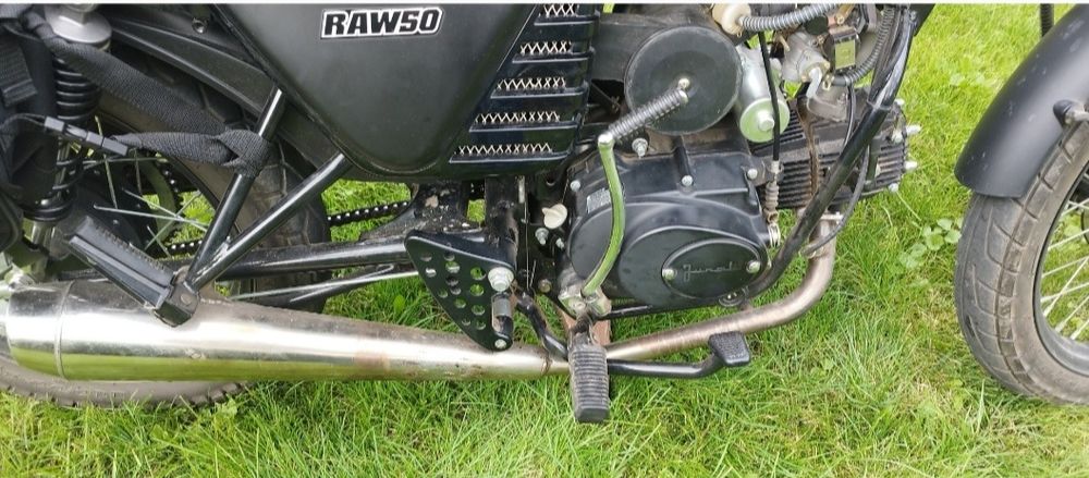 JUNAK RAW 50 /72cm3/ 2022r czarny mat, mały przebieg