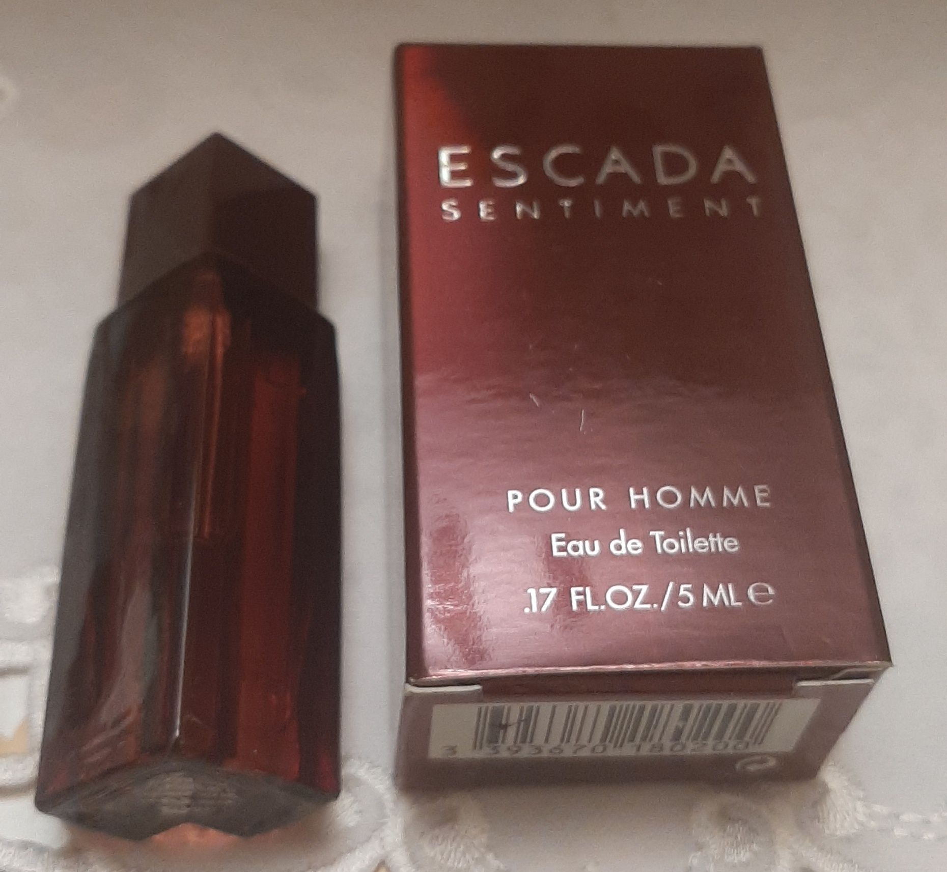 Escada Sentiment pour homme edt 5 ml, miniaturka