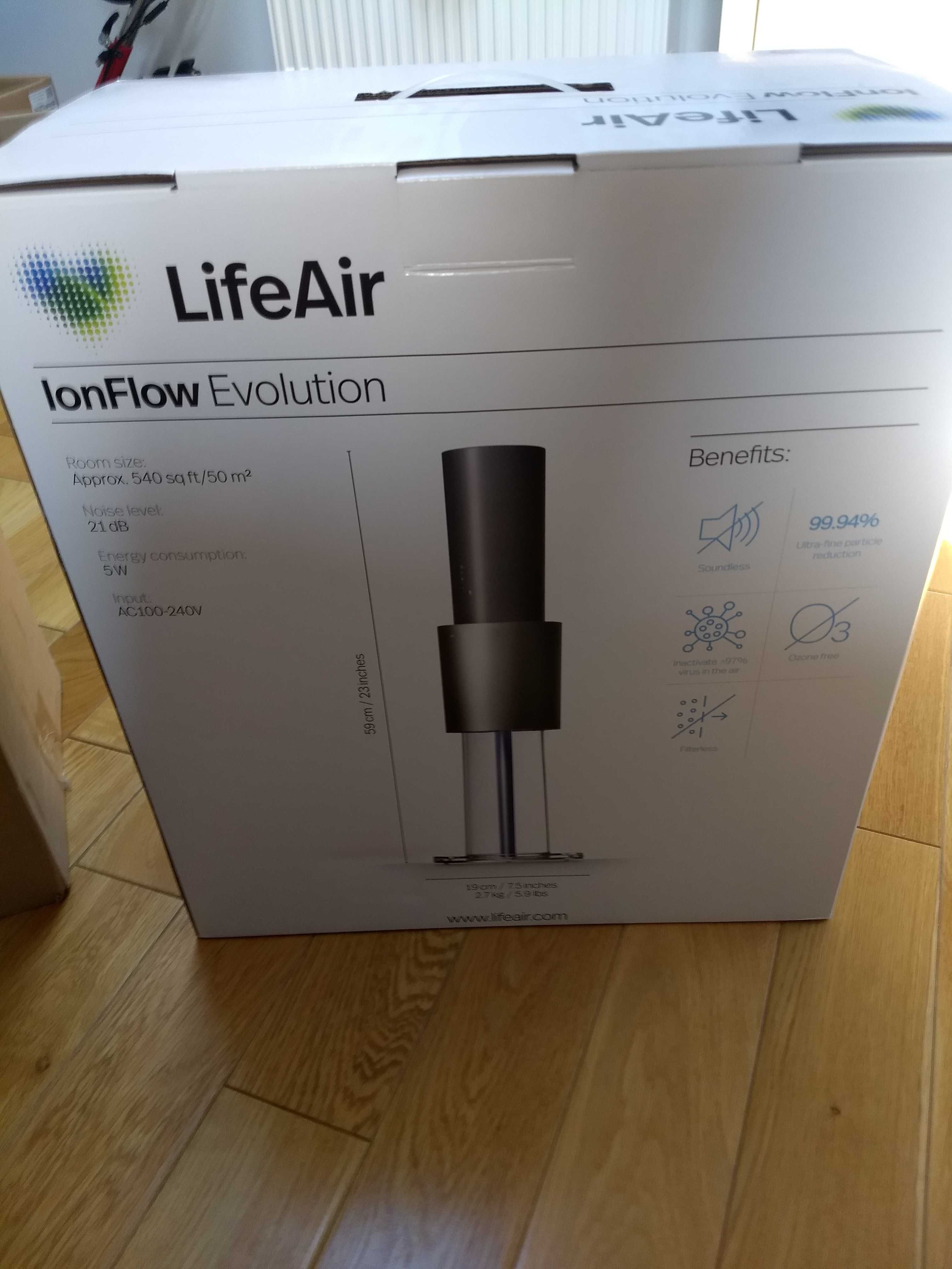 Oczyszczacz powietrza jonizator LifeAir IonFlow Evolution