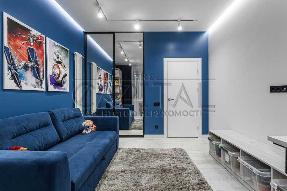 Продаж сучасна квартира 4-кімнати  вул. Лаврська 6 3 СПАЛЬНІ ЦЕНТР