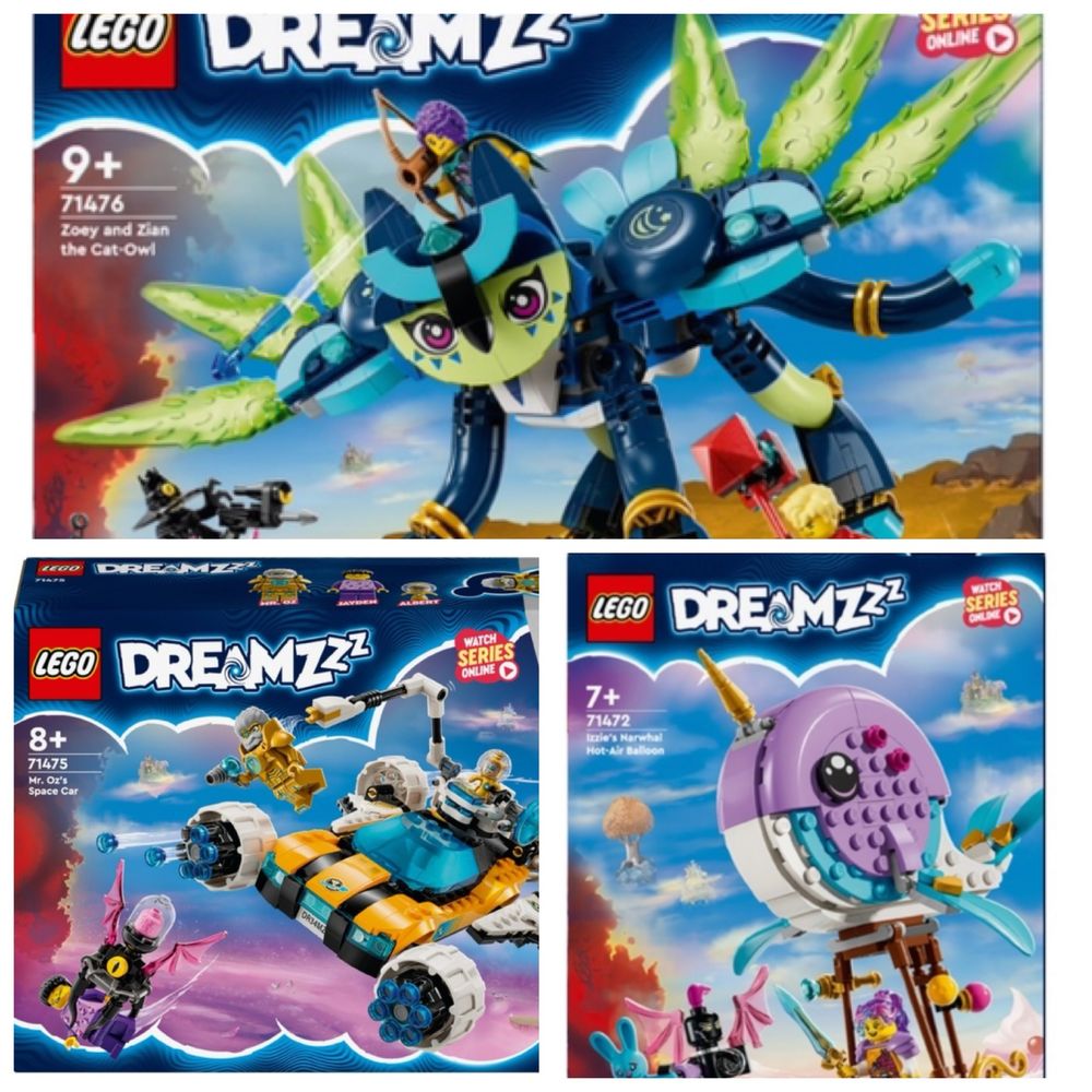 Lego dreamzzz 71472, 71475, 71476 Лего Дрімззз