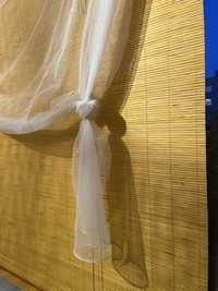 Roleta bambusowa żółta 140 szerokosc