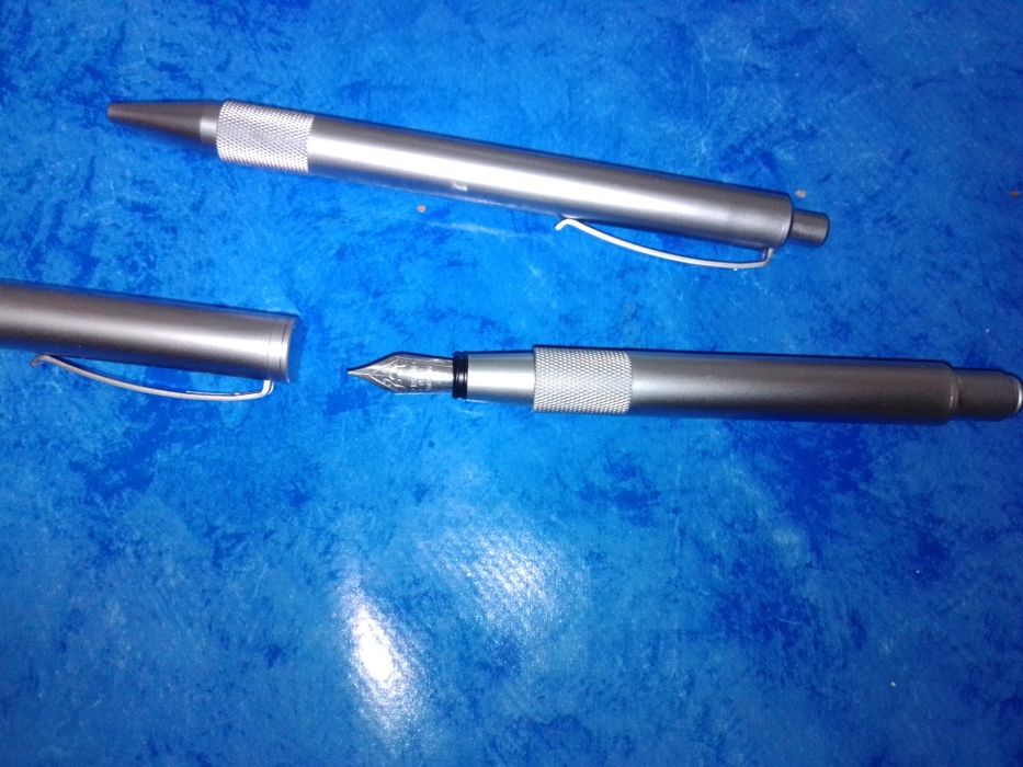 Conjunto caneta e esferográfica Iridium Point Germany