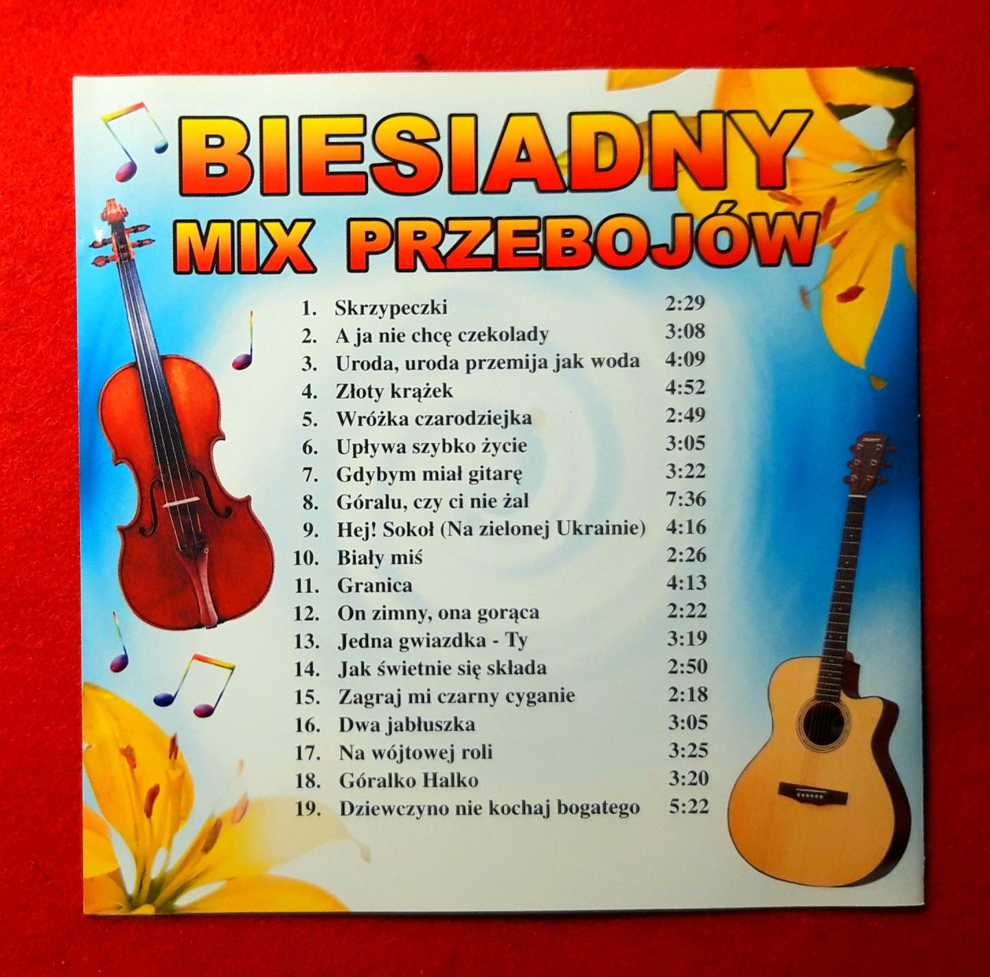 Zespół Janusza Wojsława & Misart - Biesiadny Mix Przebojów (CD, 1999)