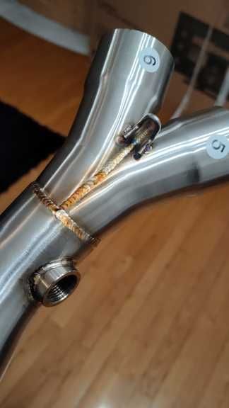 Kolektory wydechowe rury tłumik BMW S1000R S1000RR 2010-18 Nowe