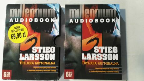 Audiobook Stieg Larsson Trylogia kryminalna