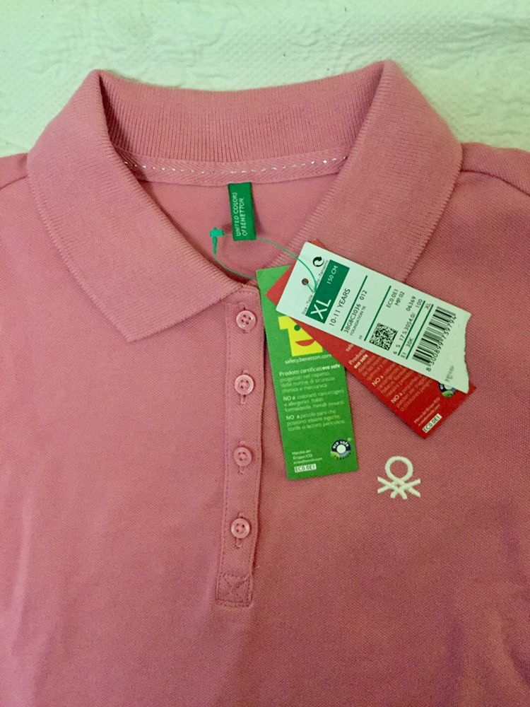 Polo Benetton 10-11 anos, NOVO