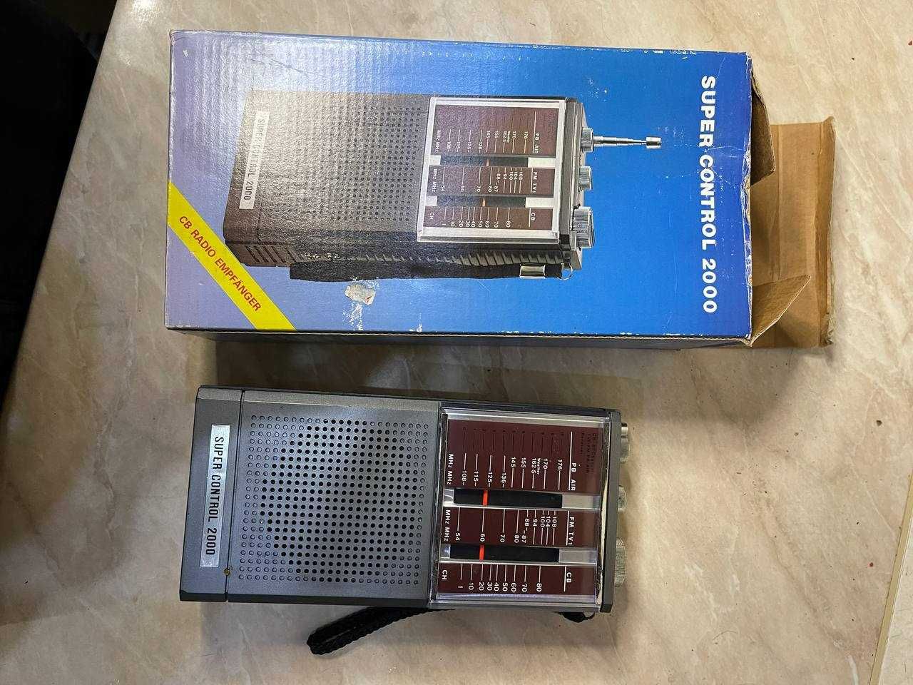 Багатодіапазонее радіо Super Control 2000 CB-TV; FM-AIR WB PB