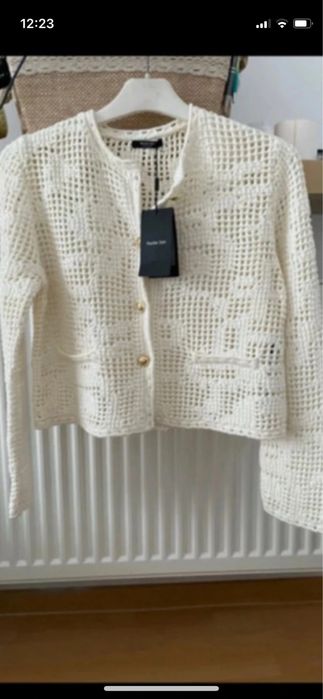 Wełniany kardigan Massimo Dutti