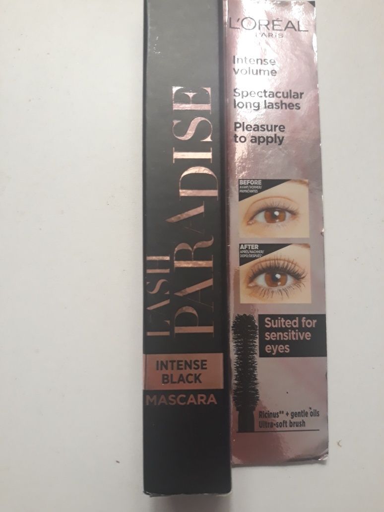 Lorea'l Paris Loreal Lash Paradise mascara tusz do rzęs Intense Black