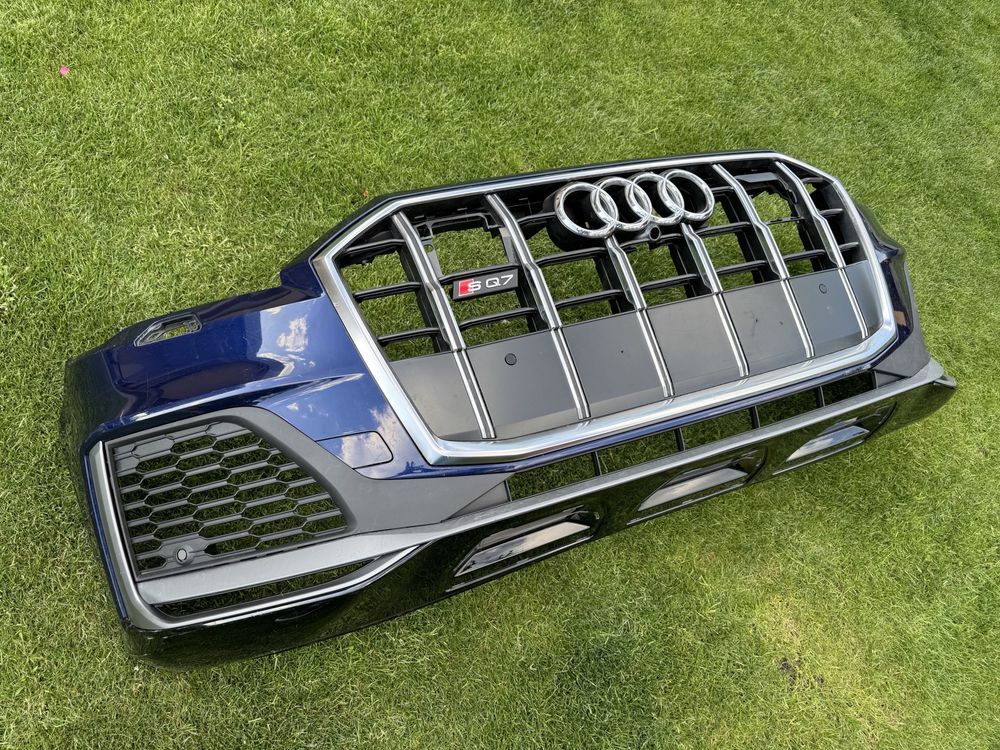 Audi Q7 SQ7 S line 2020 lift lifting Black 4M0 zderzak przód